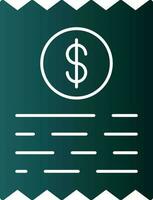Cost Vector Icon Design