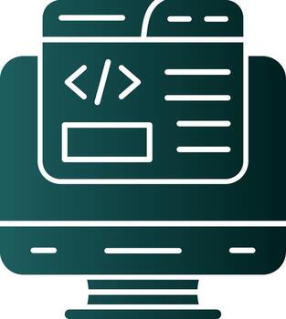 diseño de icono de vector de desarrollo