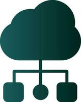 Cloud Computing Vector Icon Design