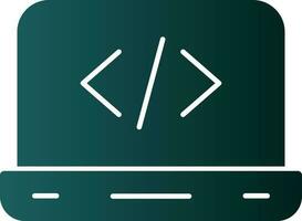 Coding Vector Icon Design