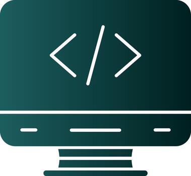 codificación vector icono diseño