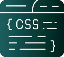 css codificación vector icono diseño