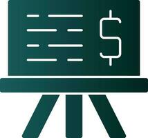 Presentation Vector Icon Design