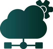 Cloud Computing Vector Icon Design