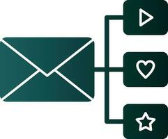 Email Marketing Vector Icon Design