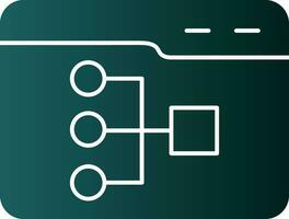 Site Map Vector Icon Design