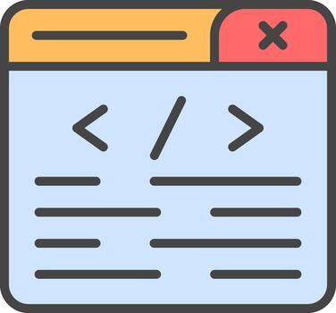 Programming Vector Icon Design