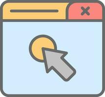 Click Vector Icon Design