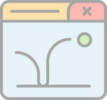 Bounce Rate Vector Icon Design