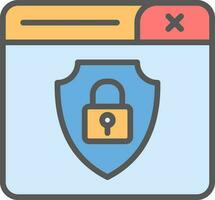 Protected Vector Icon Design