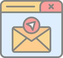 Send Mail Vector Icon Design