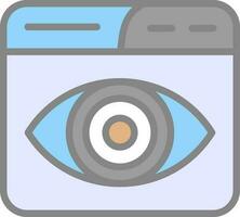 Eye Vector Icon Design