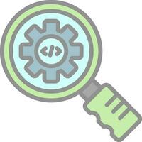 Processing Vector Icon Design