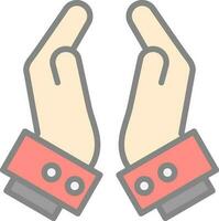 Pray Vector Icon Design
