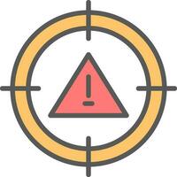 Risk Vector Icon Design