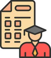 Examination Vector Icon Design