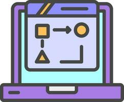 Flow Vector Icon Design