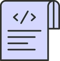 Coding Vector Icon Design