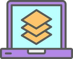 Layer Vector Icon Design