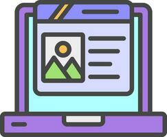 Web Design Vector Icon Design