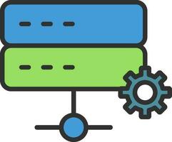 Data Storage Vector Icon Design