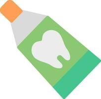 Toothpaste Vector Icon Design