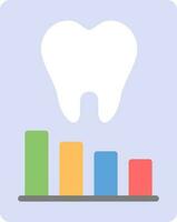 Dental Record Vector Icon Design