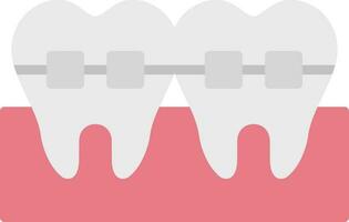 diseño de icono de vector de dientes