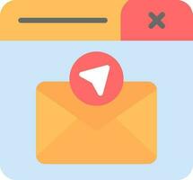 Send Mail Vector Icon Design