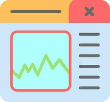 Graph Vector Icon Design