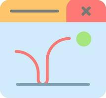 Bounce Rate Vector Icon Design