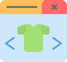 Clothing Store Vector Icon Design