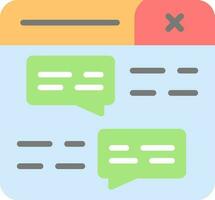 Messaging Vector Icon Design