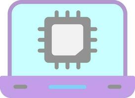 Cpu Vector Icon Design