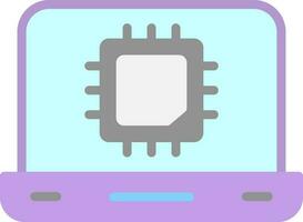 diseño de icono de vector de cpu