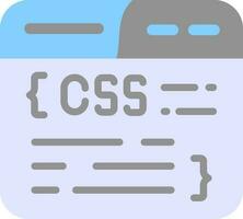 css codificación vector icono diseño