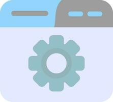 Web Browser Vector Icon Design