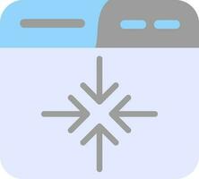 Minimize Vector Icon Design