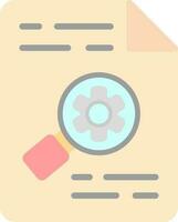 Analysis Vector Icon Design