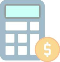 diseño de icono de vector de calculadora