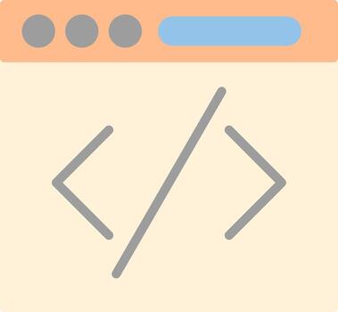 codificación vector icono diseño