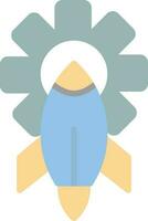 Rocket Vector Icon Design