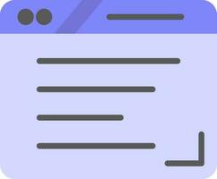 Browser Vector Icon Design