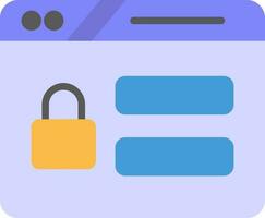 Password Vector Icon Design