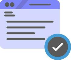Check Vector Icon Design