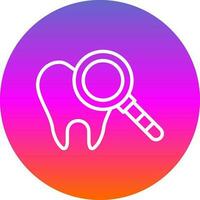 Dental Checkup Vector Icon Design