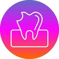 Cavity Vector Icon Design