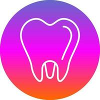 diseño de icono de vector molar