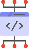 Coding Vector Icon Design