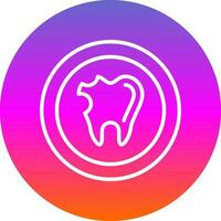 Caries Vector Icon Design
